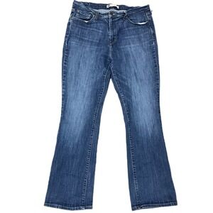 Levi's 515 Bootcut Jeans Women Blue Denim Size‎ 16 Medium Wash